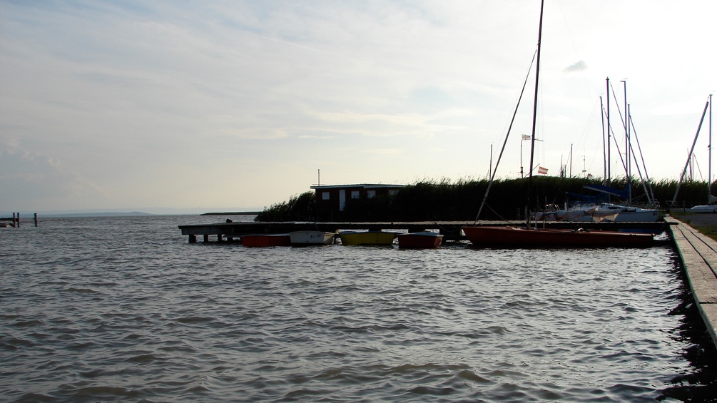 Der Neusiedlersee im Burgenland.