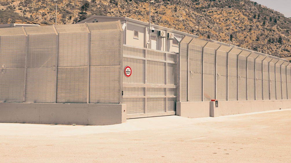 Albanisches Flüchtlingslager