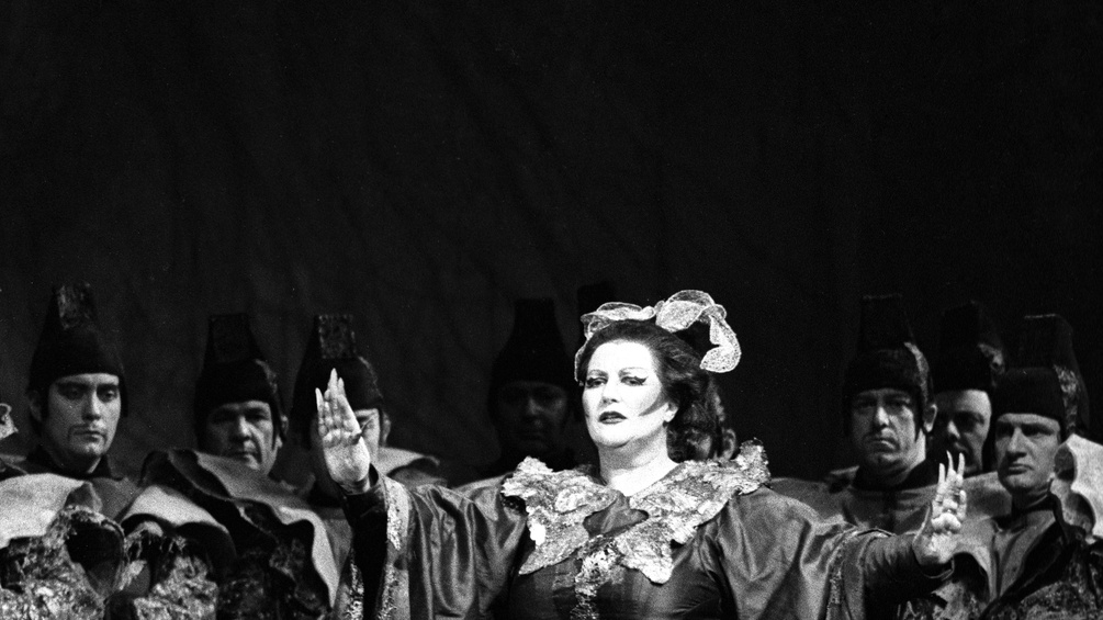 Montserrat Caballe in "Turandot", 1981