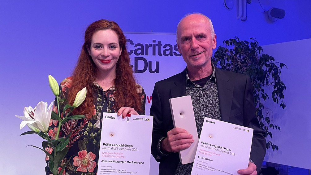 ORF Johanna Hierzberger und Ernst Weber