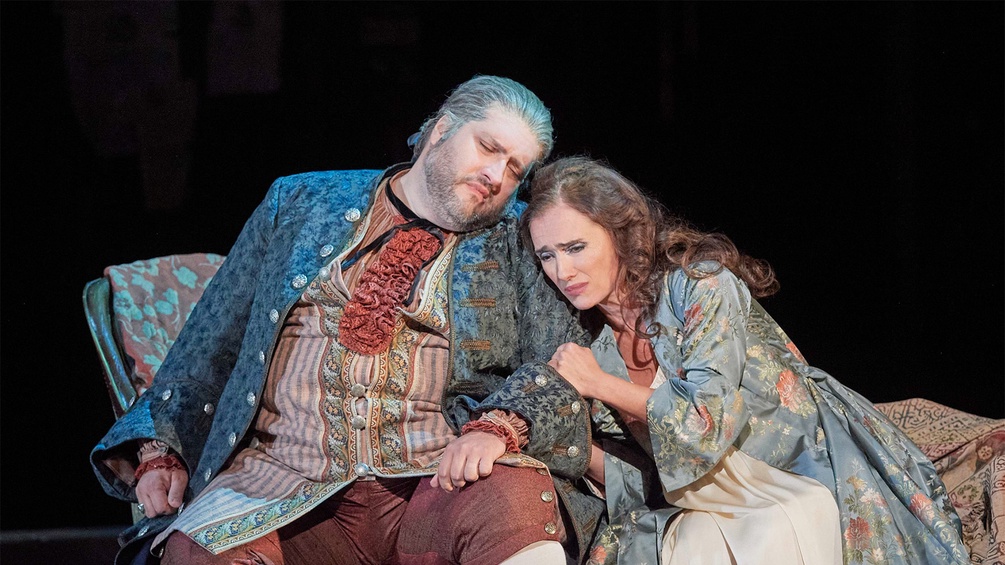 "Adriana Lecouvreur", Szenenausschnitt