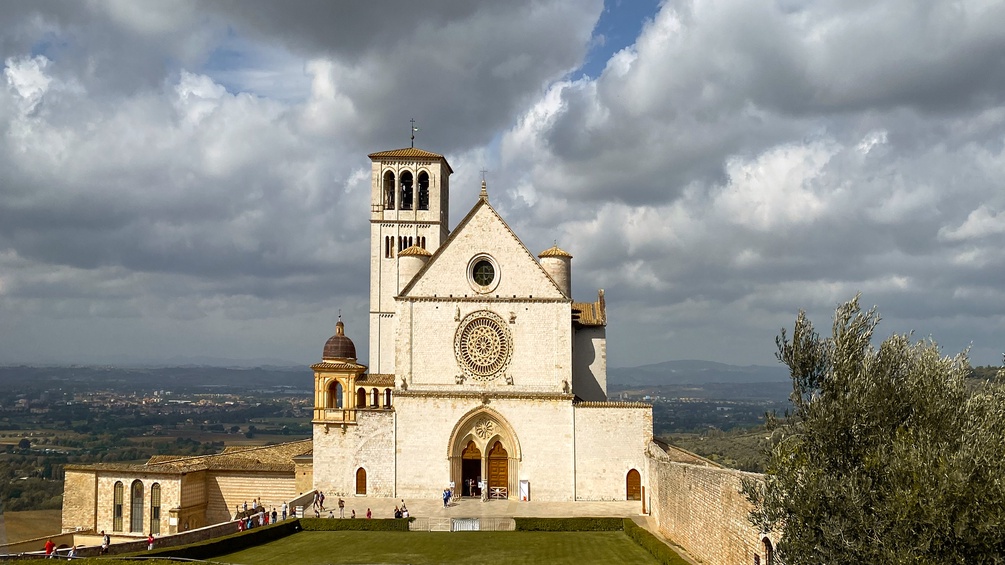 Basilika in Assisi