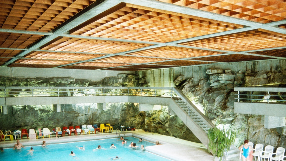 ARCHITEKTURZENTRUM WIEN, SAMMLUNG/FOTO: FRIEDRICH ACHLEITNER Felsenbad Gastein