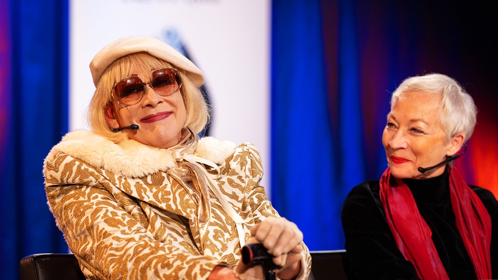 Irmgard Knef und Sona MacDonald