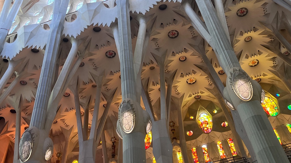Sagrada Família, Innenansicht