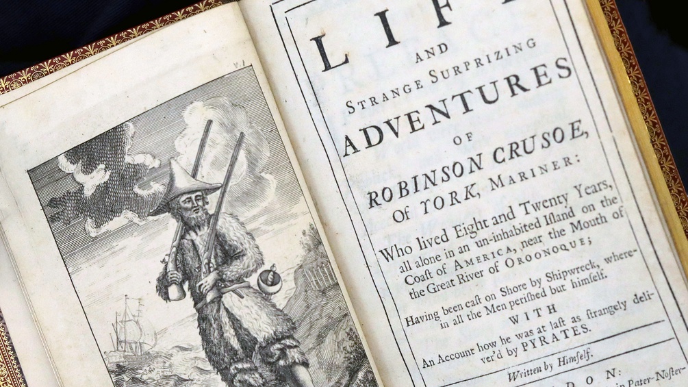 Robinson Crusoe, Erstausgabe