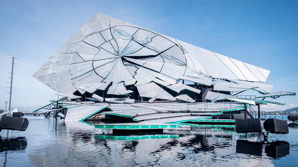 Bregenzer Festspiele 2026: Seebühne mit Wasserbecken