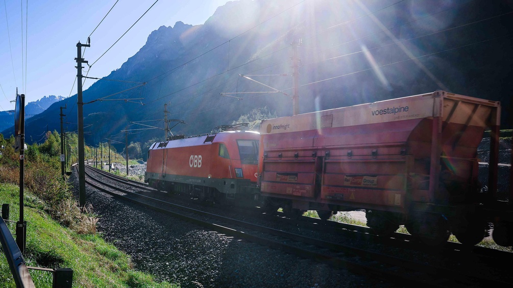 Zug in Salzburg, ÖBB