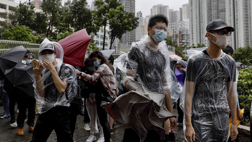 Hong-Kong-Demonstranten
