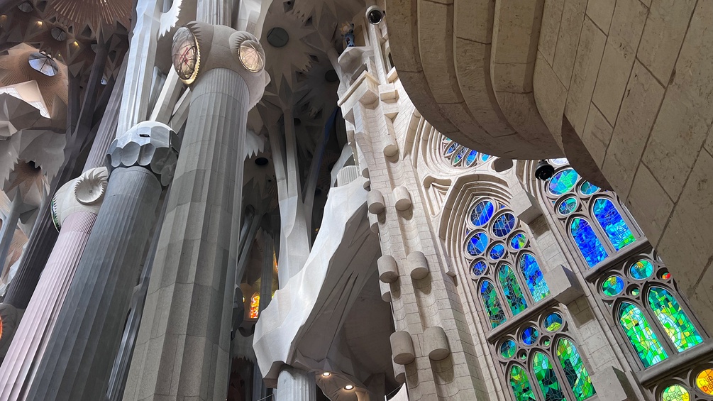 Sagrada Família, Innenansicht