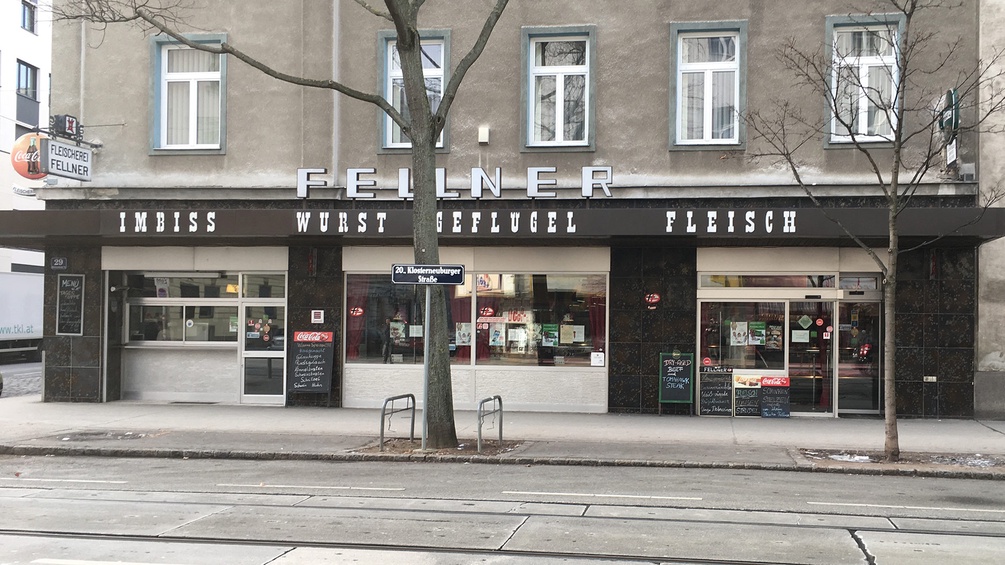 Die Fleischerei Fellner im 20. Wiener Bezirk. Noch gibt es knapp 140 Fleischhauer in Wien, vor 40 Jahren waren es noch zehn Mal so viele.