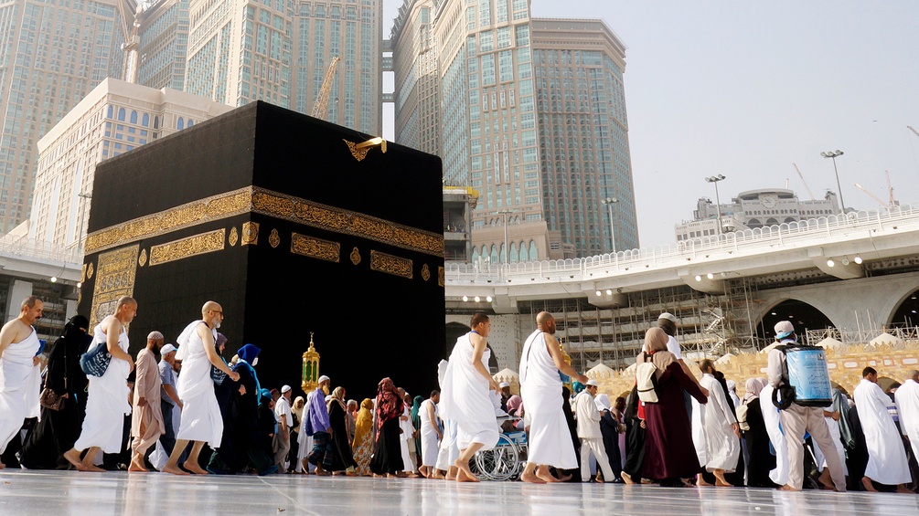 Pilger um die Kaaba