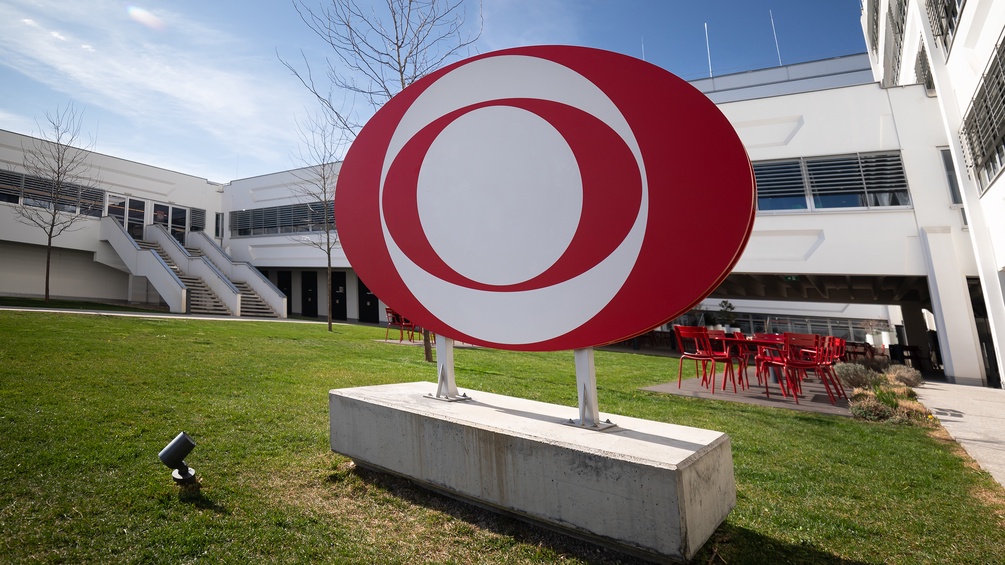 PICTUREDESK.COM/JANA MADZIGON ORF-Zentrum Küniglberg, Logo