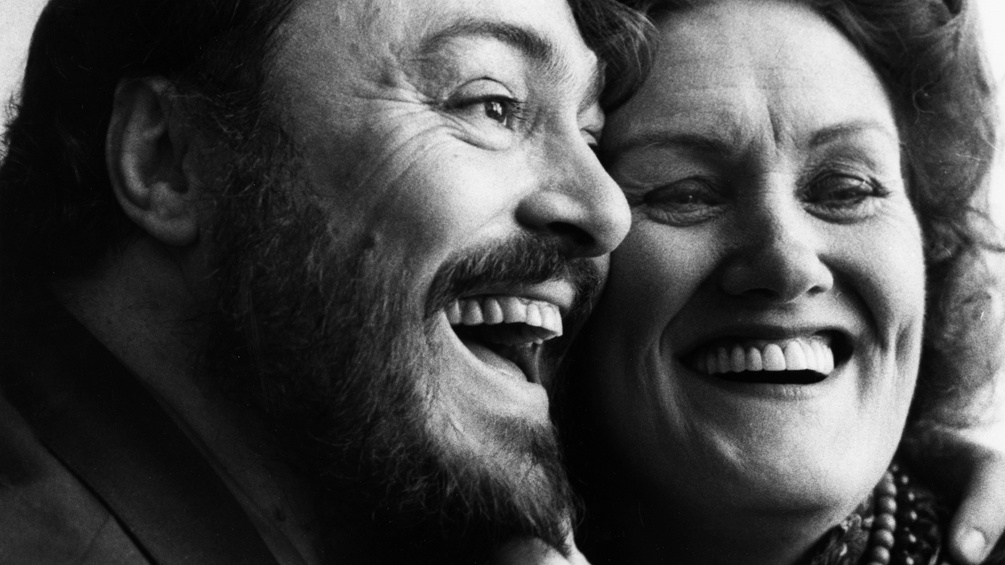 Luciano Pavarotti und Joan Sutherland