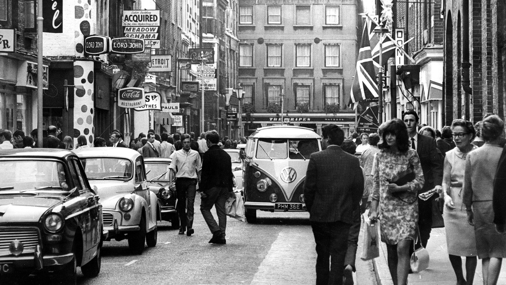 Carnaby Street in London, 1967