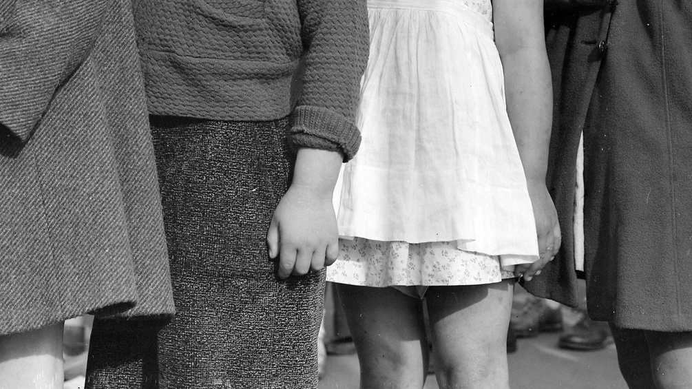 AP/DOROTHEA LANGE Japanische Kinder, 1942