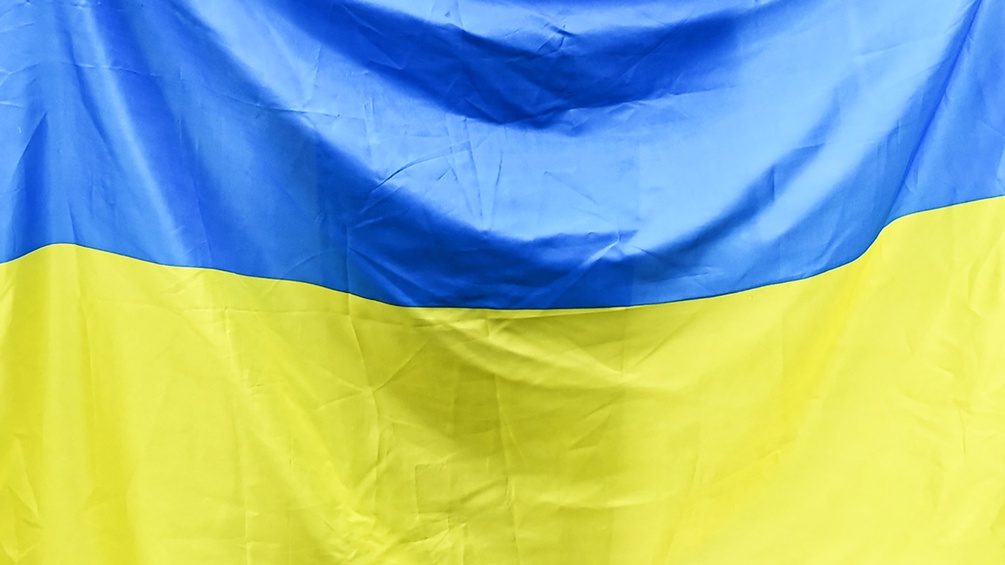 APA/AFP/OZAN KOSE Ukrainische Flagge