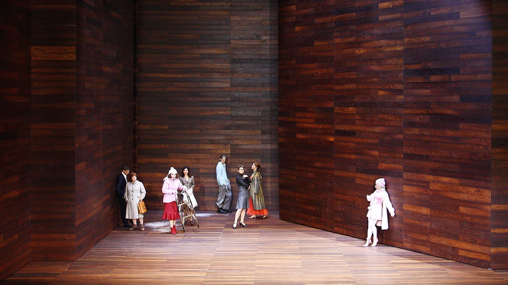 Szenenbild der Neuproduktion der Richard Strauss Oper "Intermezzo" im Theater an der Wien. Premiere war am 11. Dezember 2008.