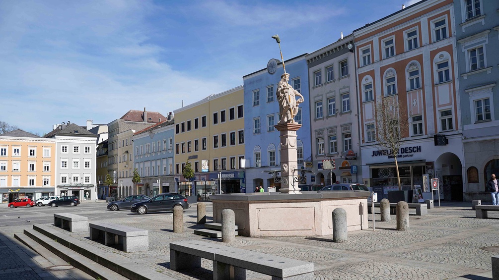 Ried im Innkreis: Hauptplatz