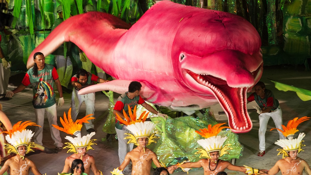 Das Boi Bumba Festival im Amazonas Gebiet
