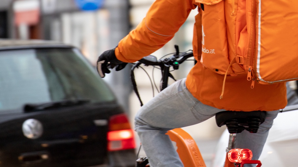Fahrradbote, Lieferando
