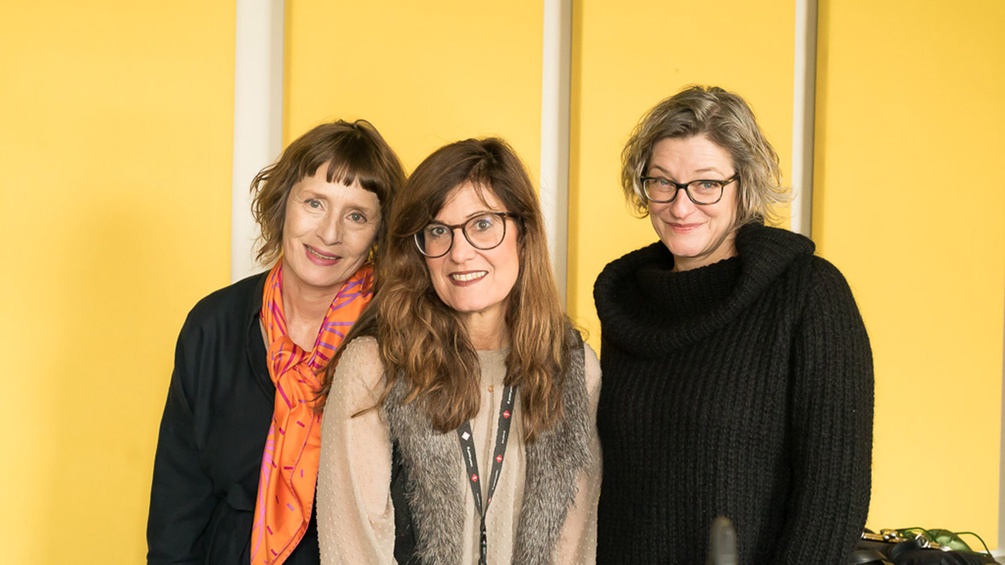 Sybille Norden, Sonja Watzka und Marie-Therese Rudolph