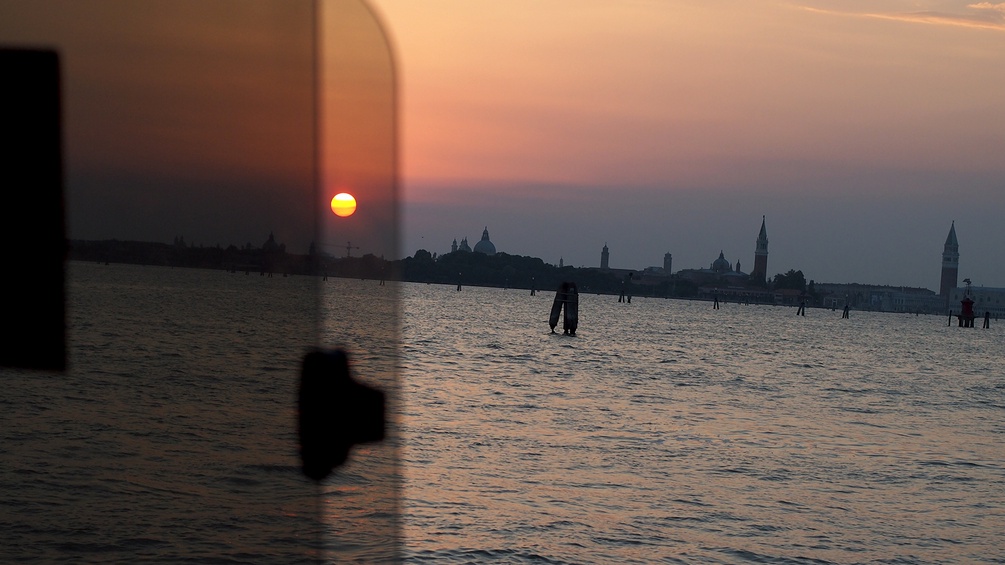 Venedig vom Boot aus gesehen