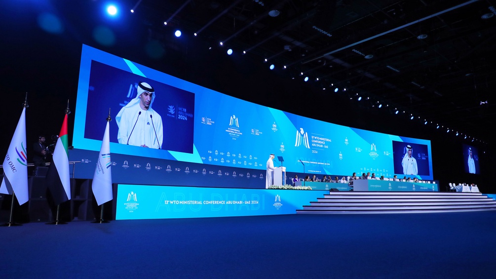 WTO-Minister:innenkonferenz in Abu Dhabi