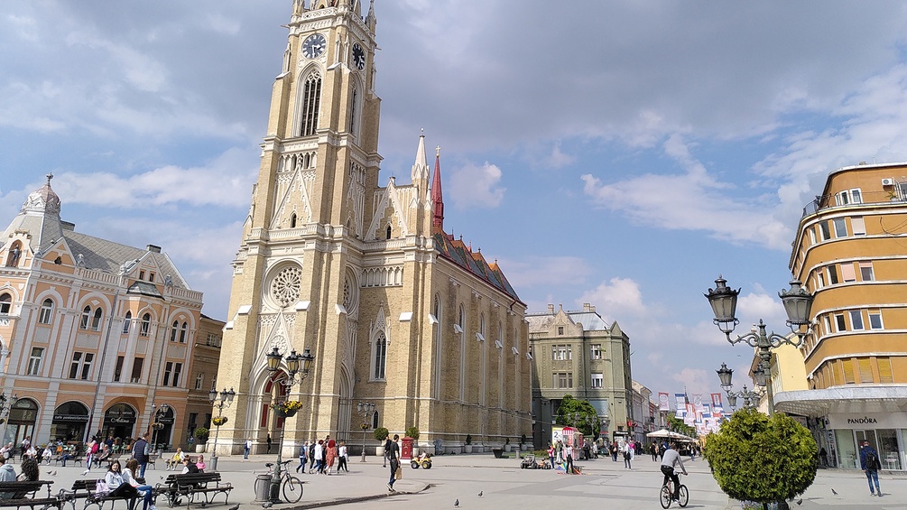 Stadtspaziergang in Novi Sad