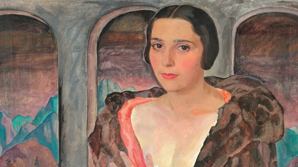 JOSEF GASSLER Porträt der Halina Wittlin-Moser (Detail) um 1928