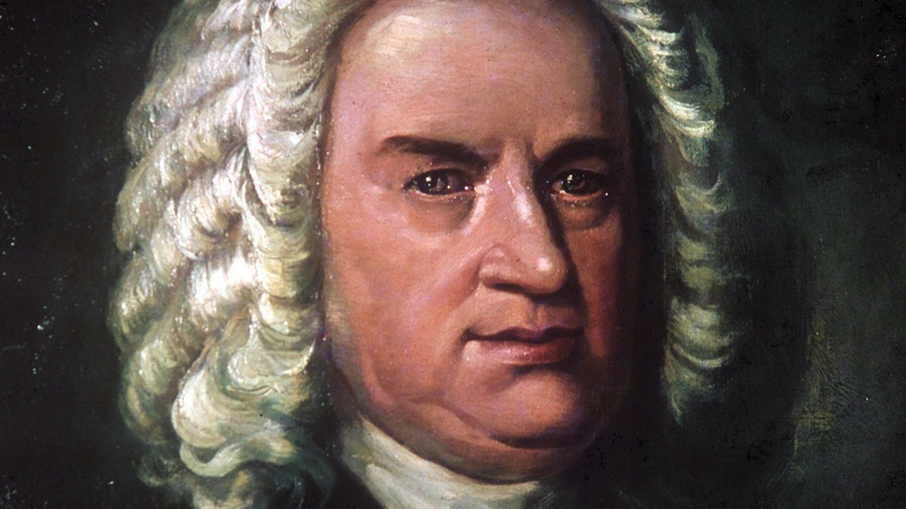 Ölgemälde von Johann Sebastian Bach 