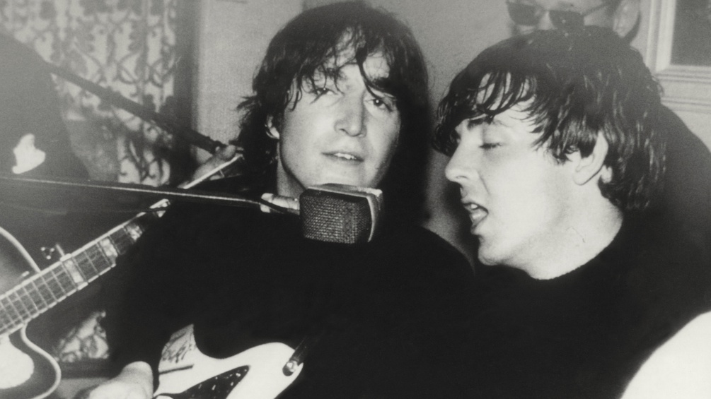 John Lennon und Paul McCartney