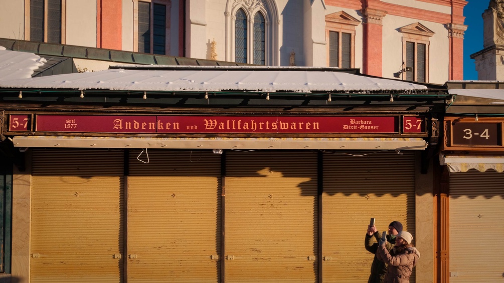 Andenkenstand in Mariazell