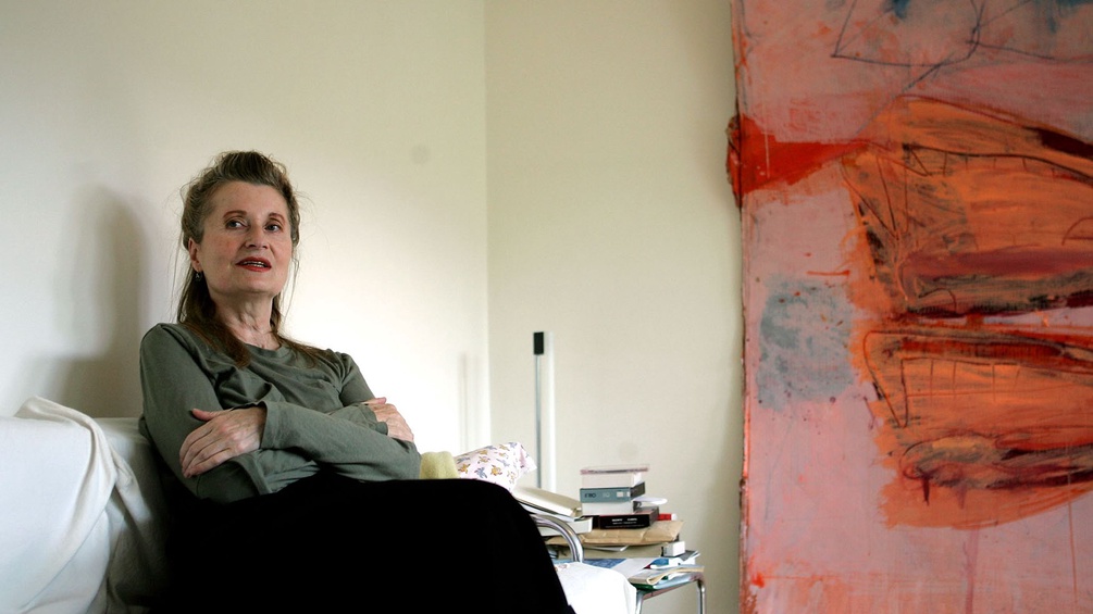 Elfriede Jelinek im Jahr 2009