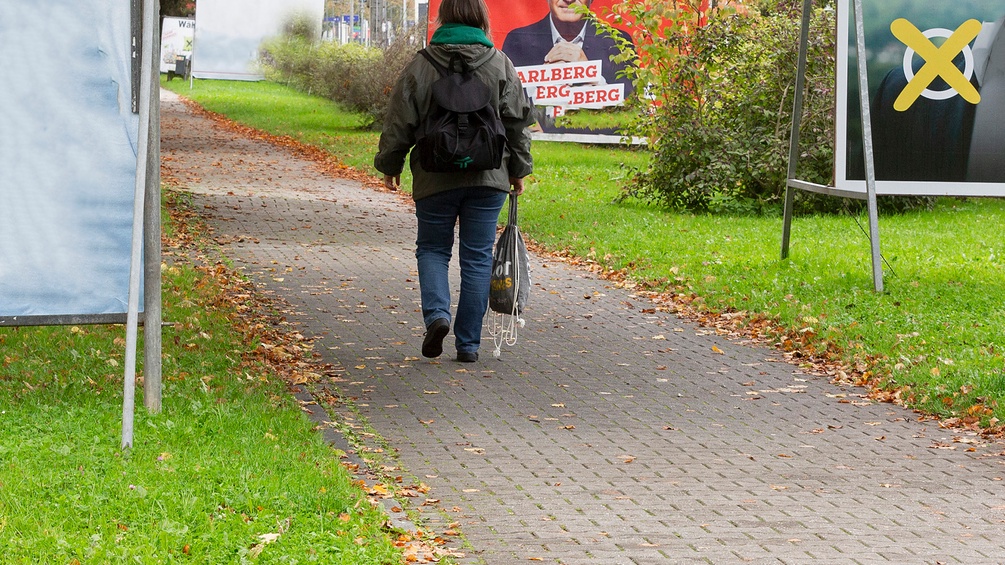 Wahlen in Vorarlberg, Plakataufsteller