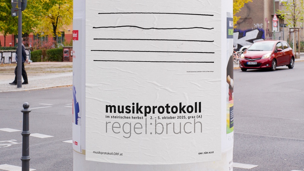 ORF MUSIKPROTOKOLL Plakatsäule