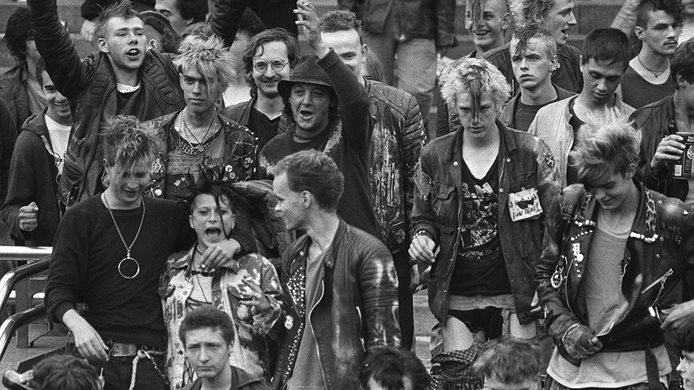 Punks in Hannover, 1984