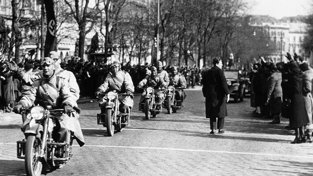 Deutsche Truppen in Wien, 14. März 1938