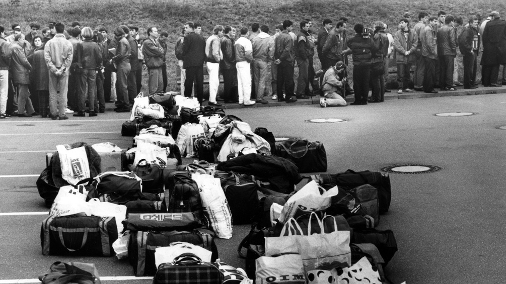 Bosnische Flüchtlinge, 1993