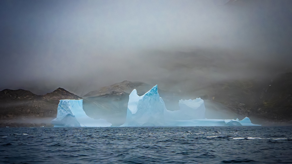 Foto: Eisberge vor Grönland