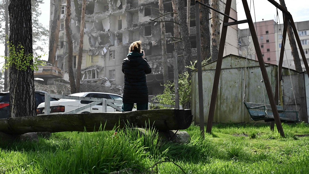 Ruinen in Kiew
