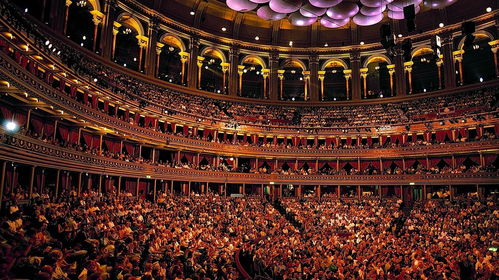 Publikum in der Royal Albert Hall