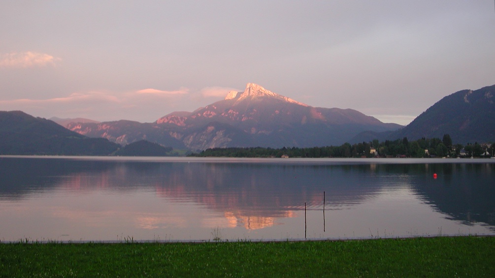 Ein Alpensee.