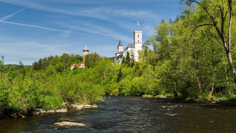 Moldau bei Budweis