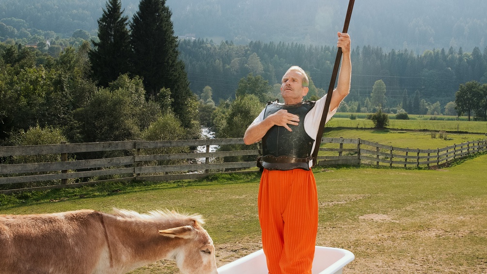 JOHANNA LAMPRECHT "Don Quijote. Der Erfundene", Sujet