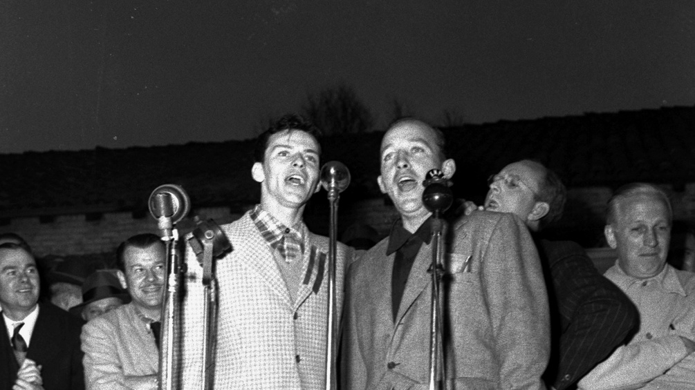 Frank Sinatra und Bing Cosby