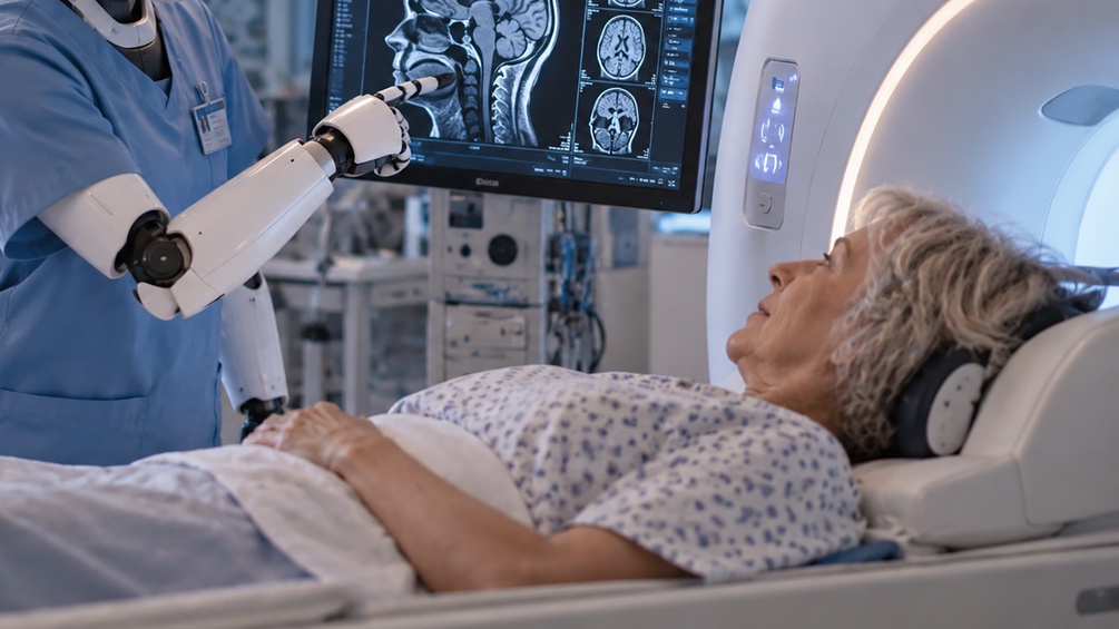 KI-generiertes Bild: Künstliche Intelligenz zeigt Frau ihre Aufnahmen
