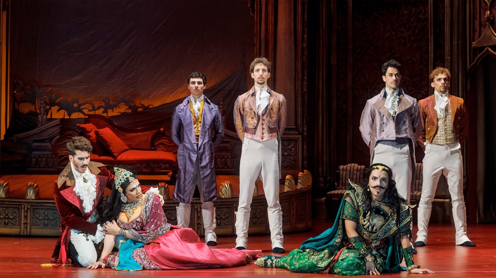 "Alessandro nell’Indie", Szenenausschnitt, MusikTheater an der Wien