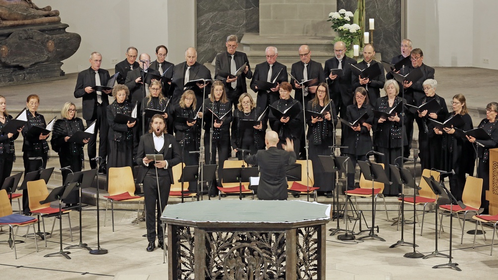 Symphonieorchester Vorarlberg & Kammerchor Feldkirch, Leitung: Benjamin Lack. Konstantin Krimmel, Bariton