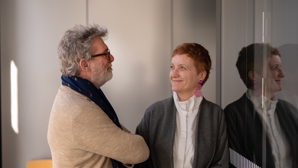 Christian Scheib und Elke Tschaikner